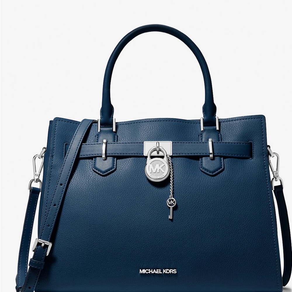 Michael Kors Dark Blue Satchel